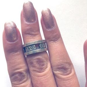 Tiffany & Co Sterling Silver 925 Unisex Ring